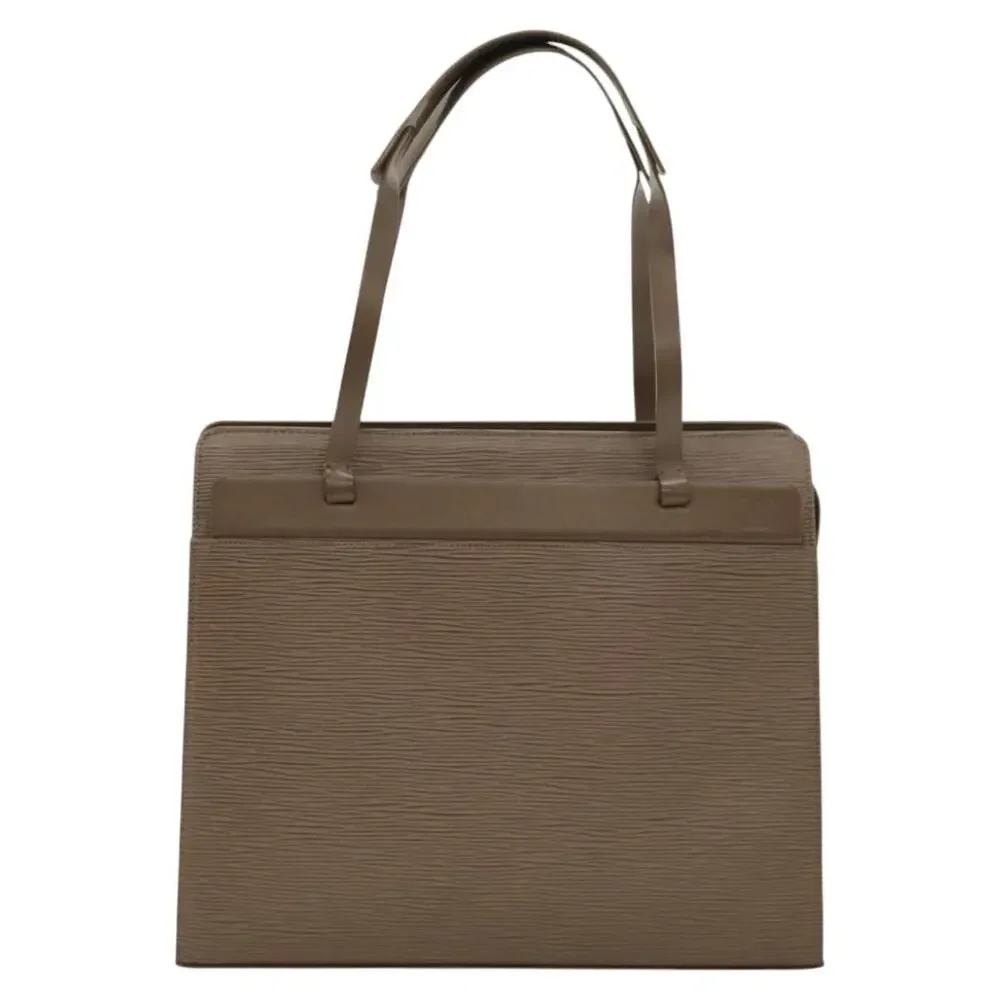 Louis Vuitton Epi Croisette PM Tote Bag Lilac Purple